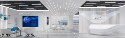现代展厅3D模型下载
